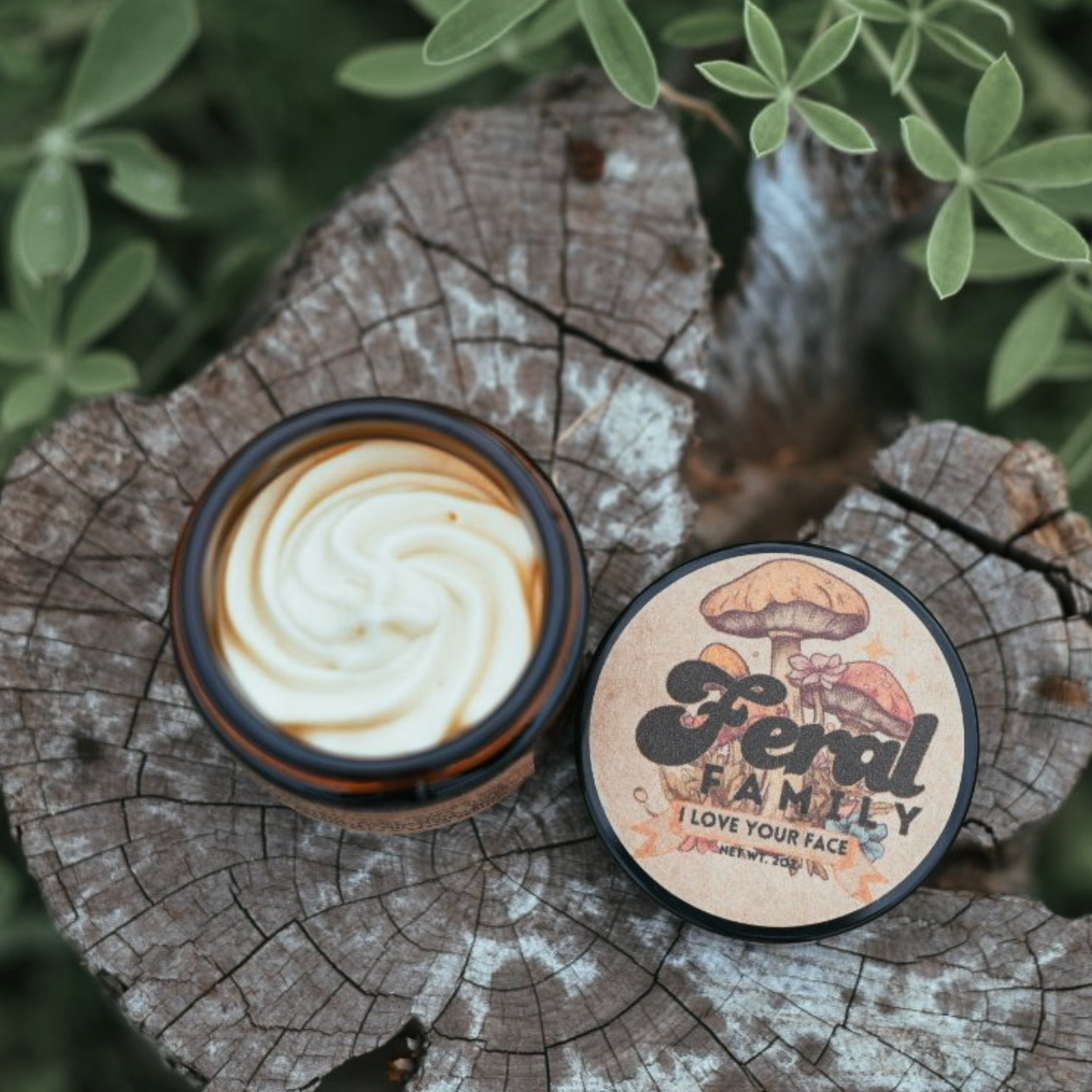 Feral Family - "I Love Your Face" Tallow - 2 oz