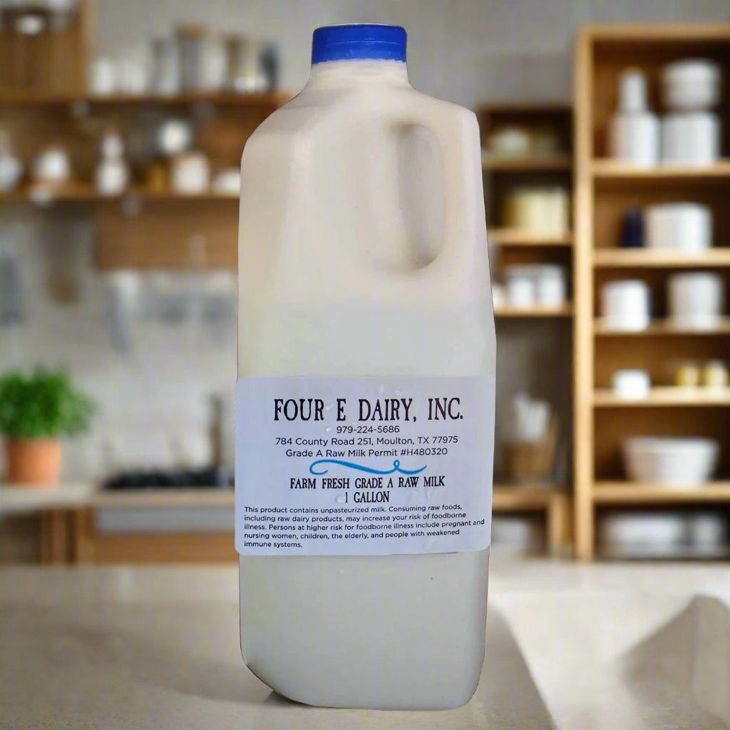 Four E Dairy - Cow Milk - Half Gallon