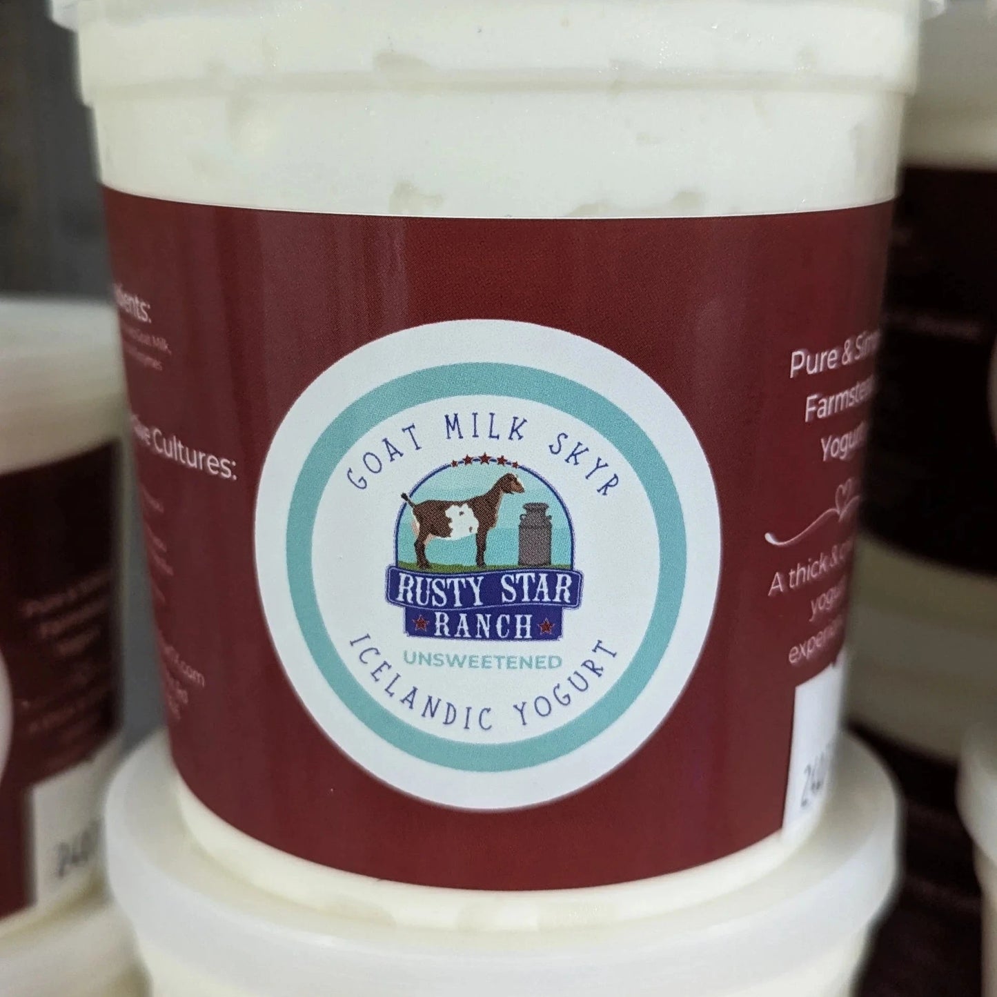 Rusty Star Ranch - Goat Skyr (Icelandic Style Yogurt)