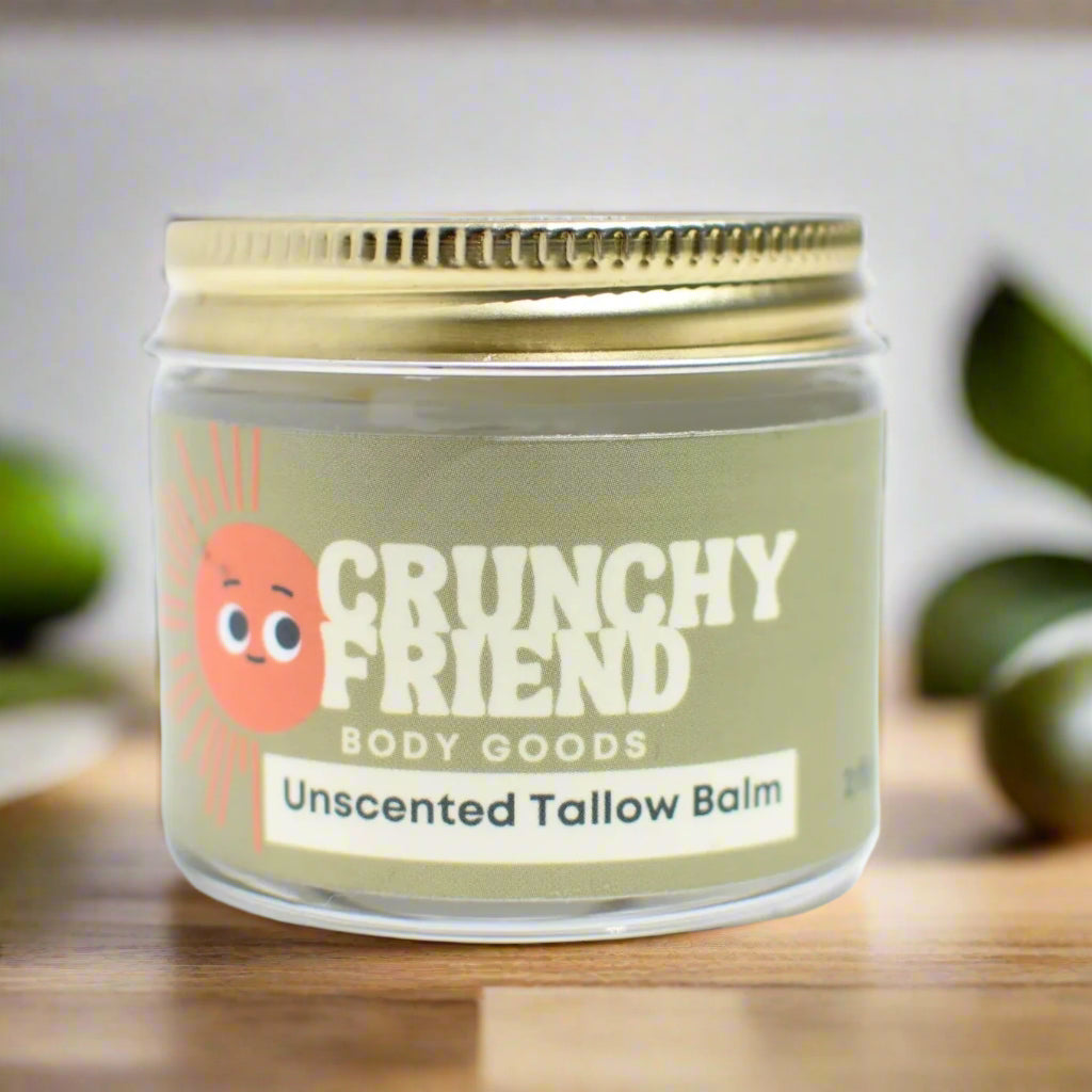Crunchy Friend - Unscented Tallow - 2 oz