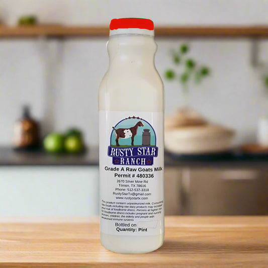 Rusty Star Ranch - Goat Milk - Pint