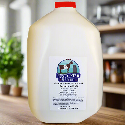 Rusty Star Ranch - Goat Milk - Gallon