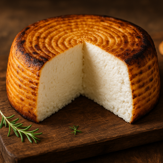 smoked circle ricotta